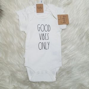 Rae Dunn 3-Pc Clothing Gift Set Bodysuits 3-6M